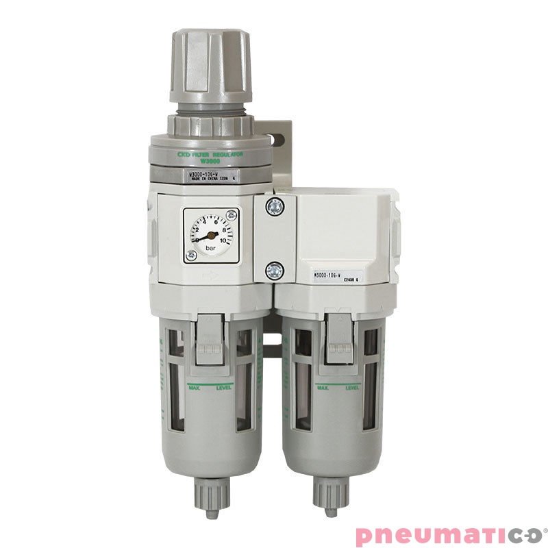 Stacja przygotowania powietrza CKD W4000-15G  M4000-15G - dla lakiernictwa 1/2"