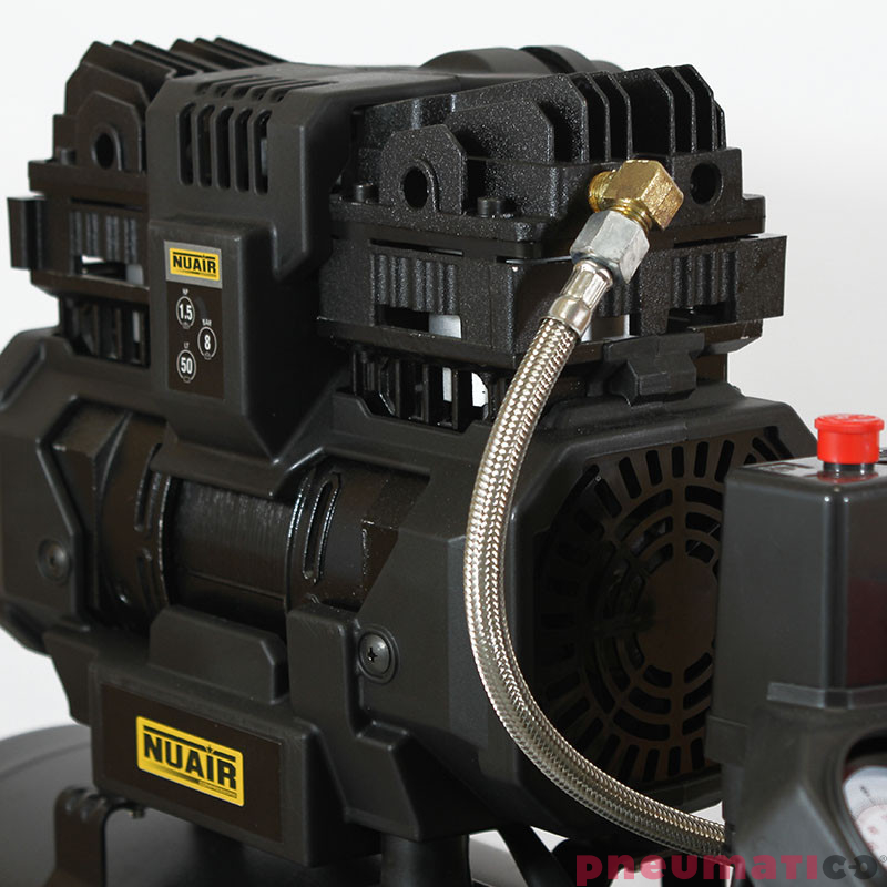 Cichy kompresor bezolejowy NUAIR SILTEK TB 50L B2DC304NUA Cichy kompresor bezolejowy NUAIR SILTEK TB 50L B2DC304NUA