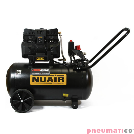 Cichy kompresor bezolejowy NUAIR SILTEK TB 50L B2DC304NUA Cichy kompresor bezolejowy NUAIR SILTEK TB 50L B2DC304NUA