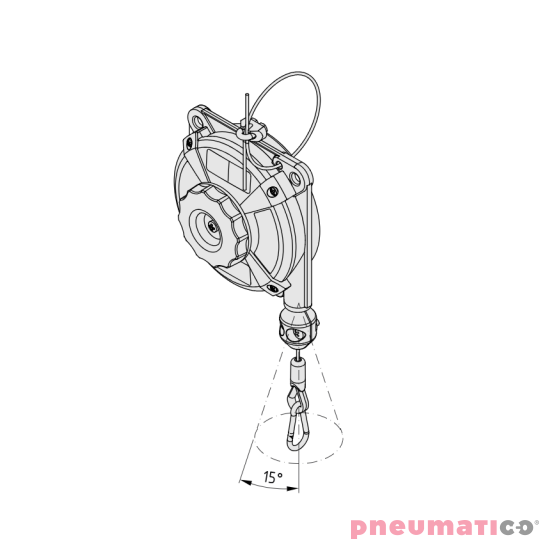 Balanser linkowy 631 ZECA 1-2kg 1600mm Balanser linkowy 631 ZECA 1-2kg 1600mm