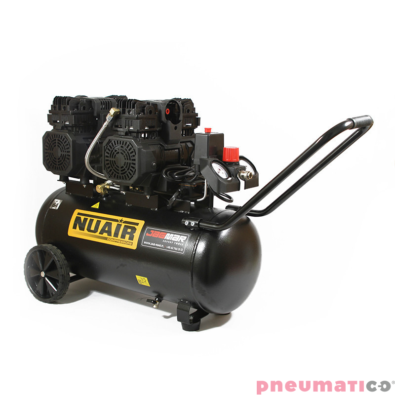Cichy kompresor bezolejowy NUAIR B2DC504NUA