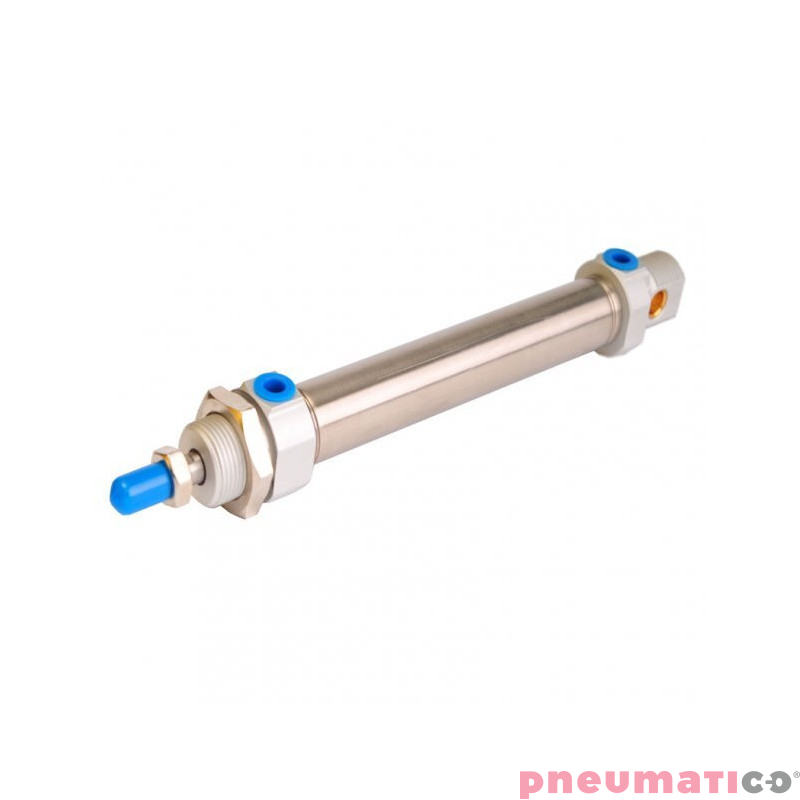 SIŁOWNIK ISO 6432 FI 25/150 Z MAG. I AMORTYZACJĄ AIR-COM CADD-025-0150-MA