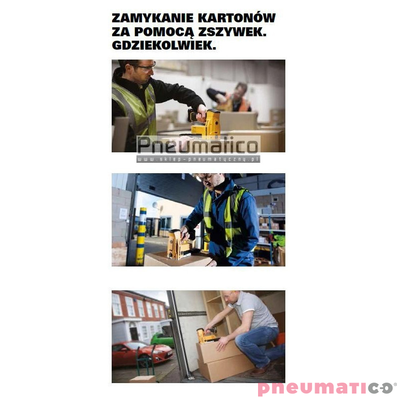 Zszywacz akumulatorowy do kartonów Stanley Bostitch DSA-3519-U Zszywacz akumulatorowy do kartonów Stanley Bostitch DSA-3519-U