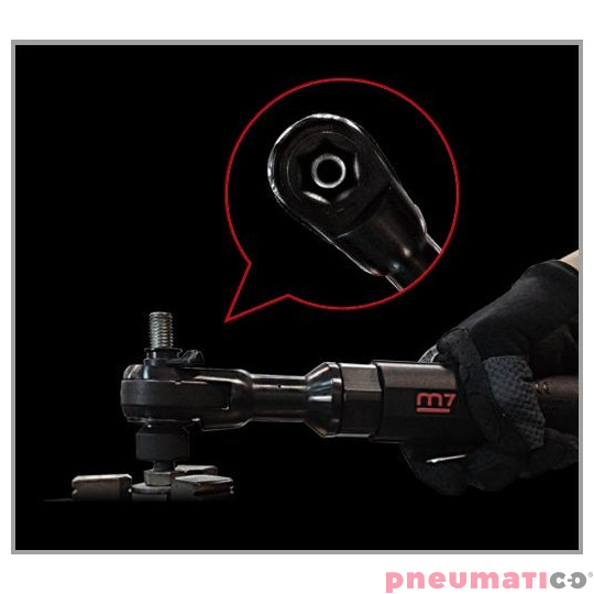 Klucz kątowy przelotowy M7 NE-0413 1/2 135Nm