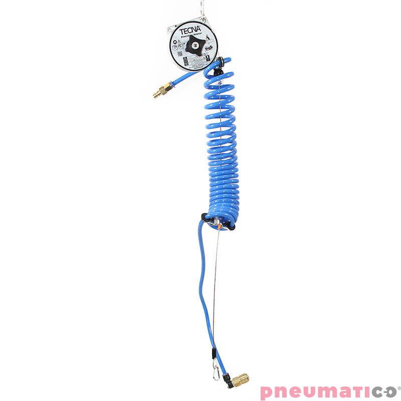 Balanser z przewodem powietrznym 9312 TECNA 1-2kg 1600mm + UCHWYT