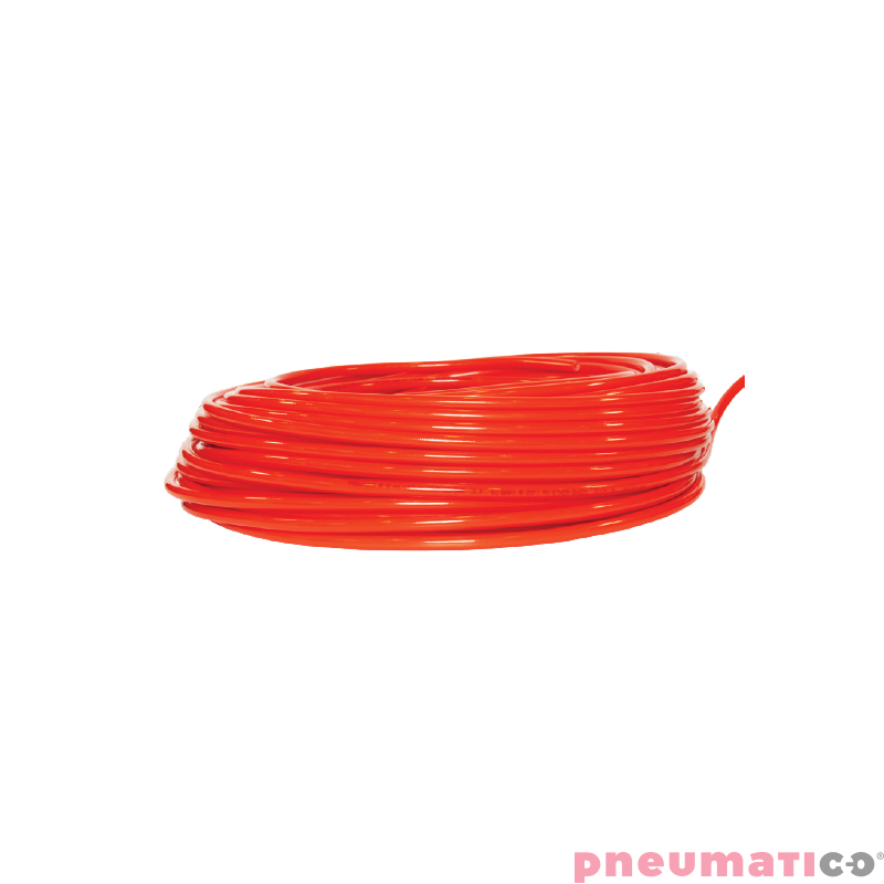 Wąż poliuretanowy prosty wzmocniony oplotem RQStrong 10x14