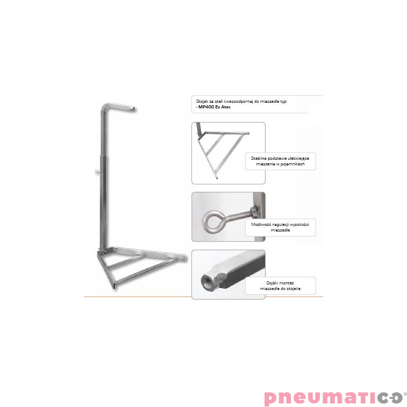 Mieszadło pneumatyczne MP-400 Ex Mieszadło pneumatyczne MP-400 Ex