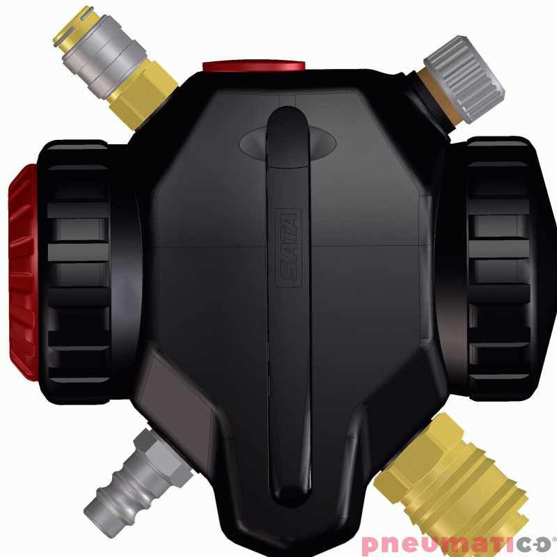 Maska ochronna z hełmem SATA VISION 5000 213819