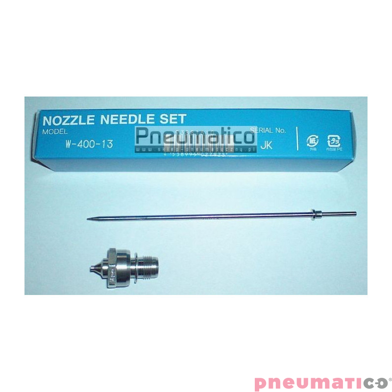 Zestaw naprawczy dysza i iglica do pistoletu IWATA W400 WB Zestaw naprawczy dysza i iglica do pistoletu IWATA W400 WB