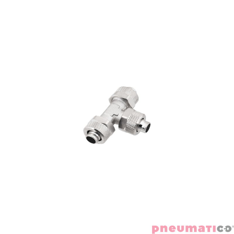 Złącze skręcane typu trójnik 6x4 mm RQS NKT60 Złącze skręcane typu trójnik 6x4 mm RQS NKT60