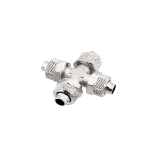 Złącze skręcane krzyżowe 6x4 mm RQS NKX60 Złącze skręcane krzyżowe 6x4 mm RQS NKX60