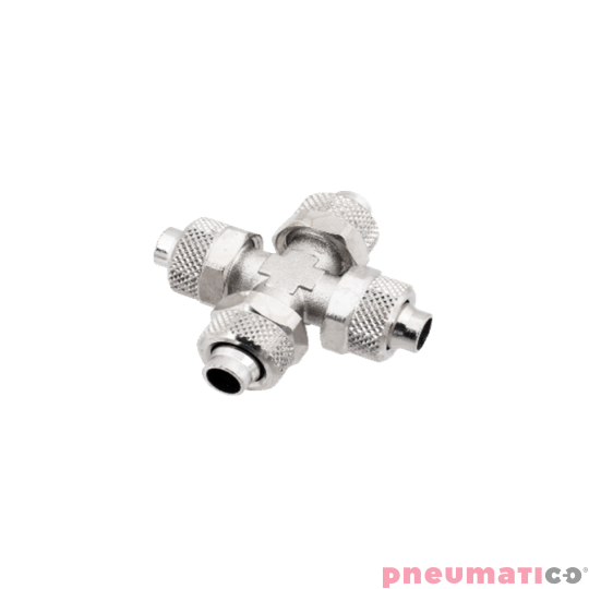 Złącze skręcane krzyżowe 8x6 mm RQS NKX80