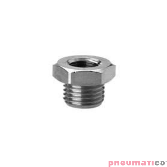 Złączka prosta redukcyjna serii 2531 G3/8" G1/8" CAMOZZI 2531-38-18