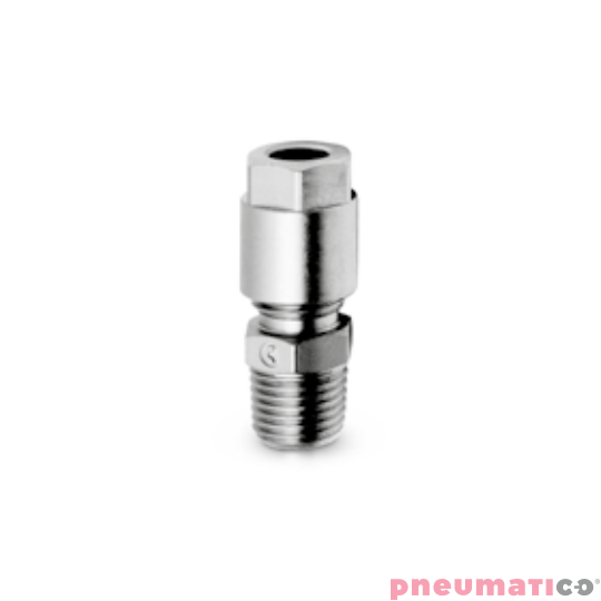 Złącze na wąż serii 1050 &Oslash;10 R1/4"-Z CAMOZZI 1050-10-14