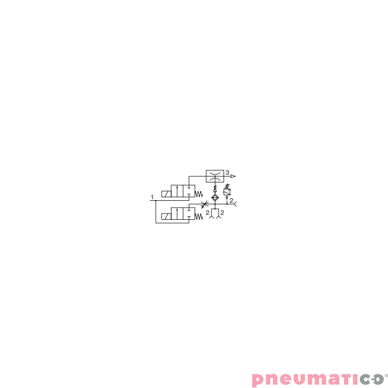 Wielofunkcyjny, modułowy generator podciśnienia (eżektor) 12.ME PNEUMAX 19M14.M.12.ME.ED