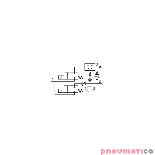Wielofunkcyjny, modułowy generator podciśnienia (eżektor) 12.ME PNEUMAX 19M14.M.12.ME.ED