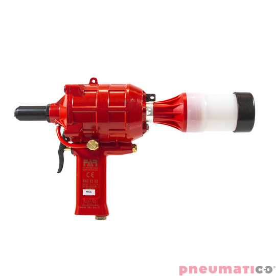 Nitownica do nit&oacute;w zrywalnych FAR RAC 83 AX z pojemnikiem