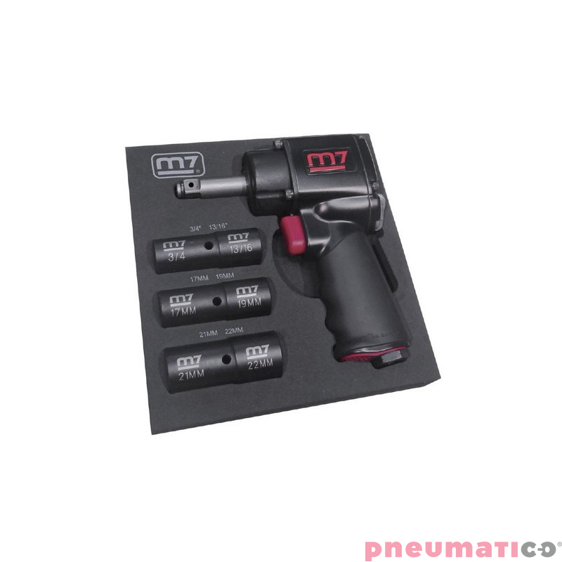 Klucz udarowy M7 NC-4620N 610Nm  KOMPRESOR SAMOCHODOWY BLACK & DECKER