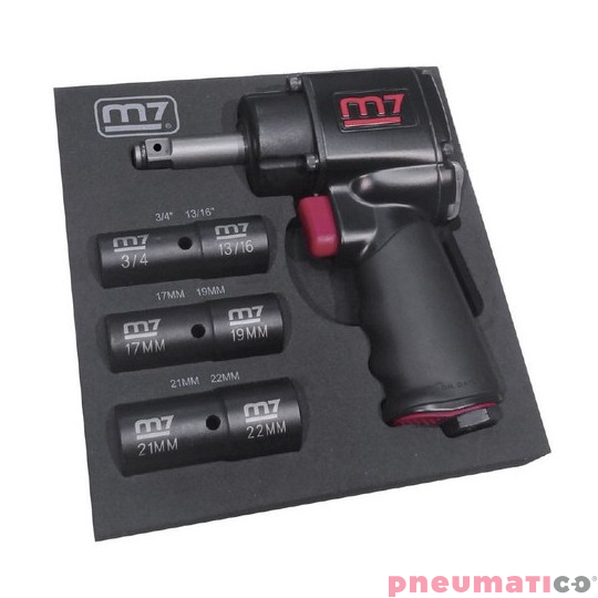 Klucz udarowy M7 NC-4620N 610Nm  KOMPRESOR SAMOCHODOWY BLACK & DECKER