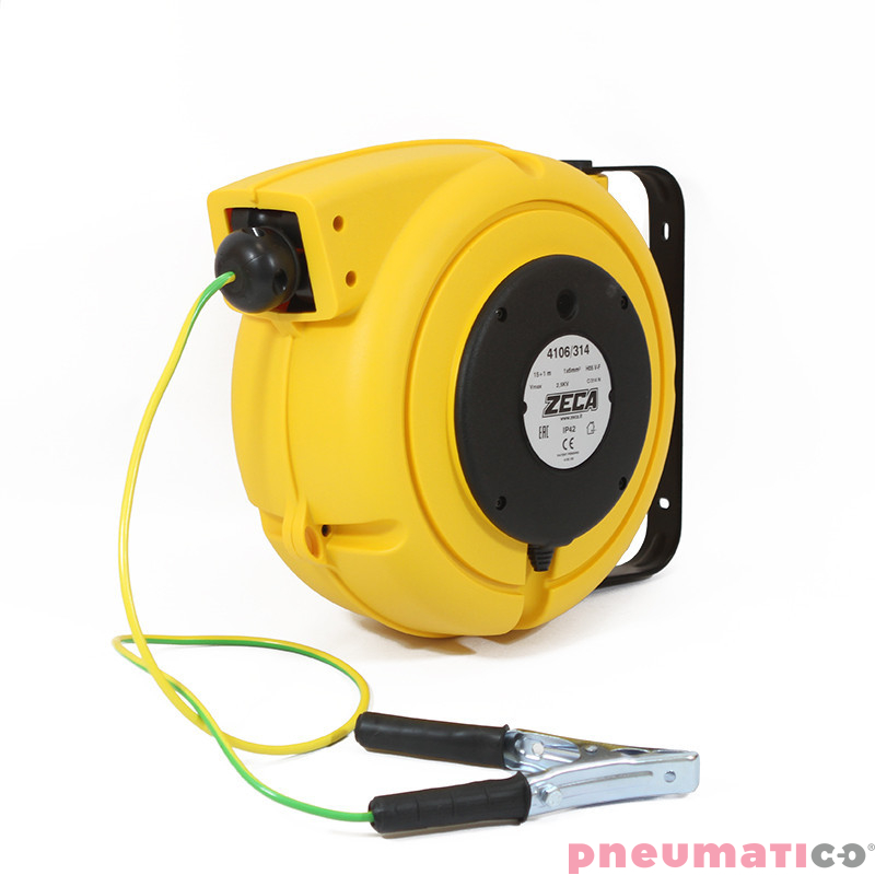 Zwijadło do przewodu uziemiającego z zaciskiem 1x6mm ZECA 4106/314 16m