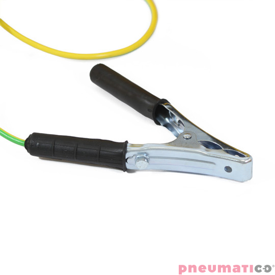 Zwijadło do przewodu uziemiającego z zaciskiem 1x6mm ZECA 4106/314 16m