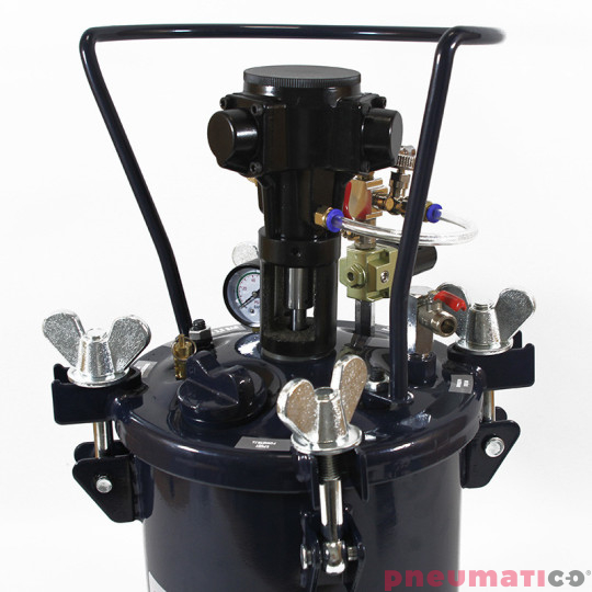 Zbiornik ciśnieniowy do natrysku 10L z mieszadłem Pneumatico Tank MP10-1-1