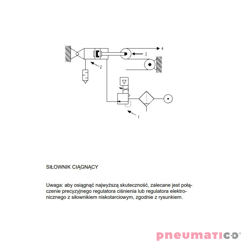 Siłownik ISO 15552 serii 61 O100 podwójnego działania CAMOZZI 61M2P100A0200 Siłownik ISO 15552 serii 61 O100 podwójnego działania CAMOZZI 61M2P100A0200