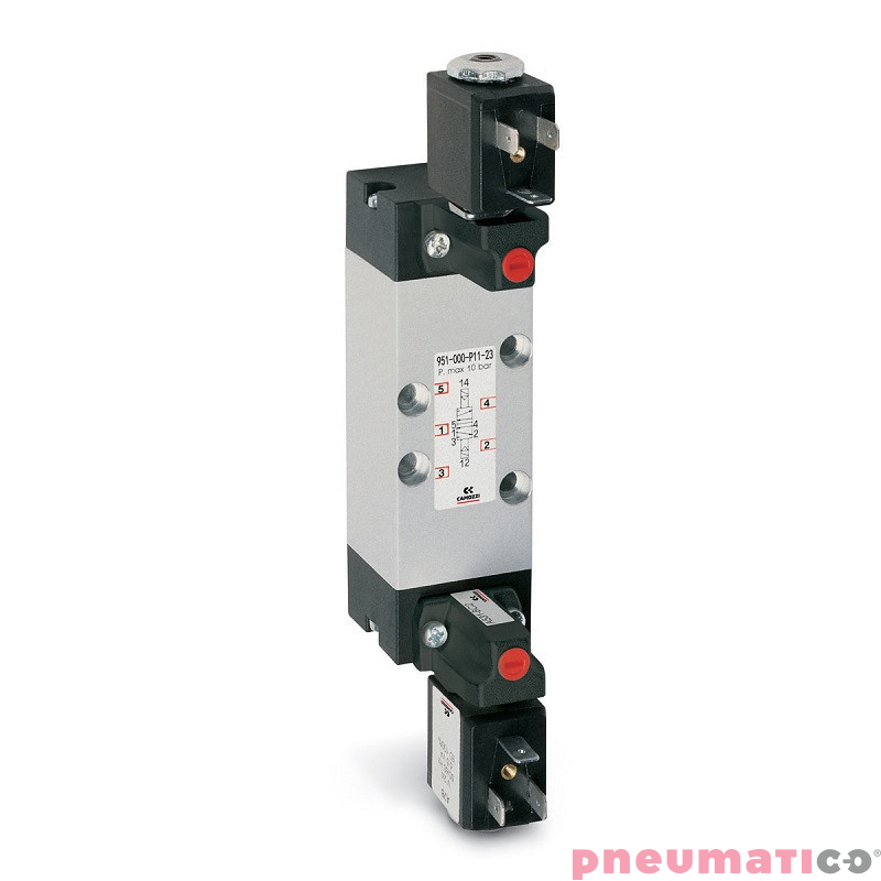 Elektrozawór 5/2 dwustabilny CAMOZZI 951-000-P11-23