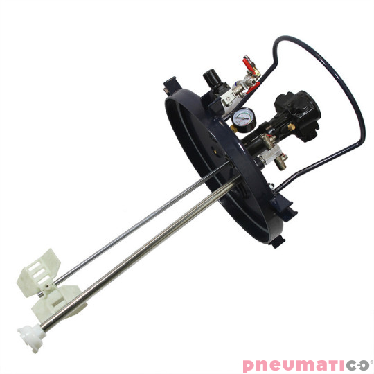 Zbiornik ciśnieniowy do malowania 60L z mieszadłem MP60-1-1-W5 Pneumatico Tank + wąż Zbiornik ciśnieniowy do malowania 60L z mieszadłem MP60-1-1-W5 Pneumatico Tank + wąż