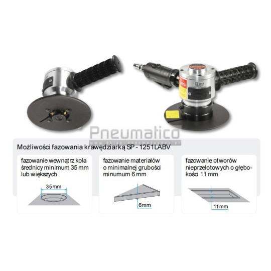 Krawędziarka SP AIR SP-1251LABV Krawędziarka SP AIR SP-1251LABV