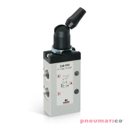 Zaw&oacute;r ręczny z dźwignią 3/2...