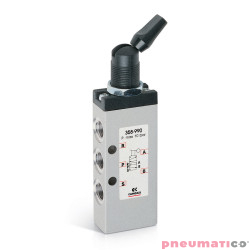 Zawór ręczny z dźwignią 5/2...