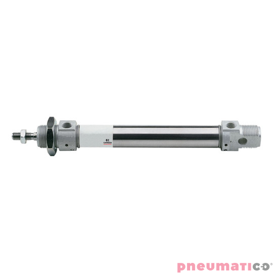 Mikrosiłownik serii 16 podw&oacute;jnego działania ISO 6432 O12 skok 25 Camozzi 16N2A12A025