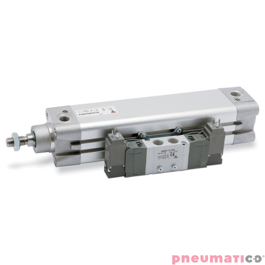 Część do montażu zawor&oacute;w na cylindrze 1/4 Camozzi PCV-61-K4