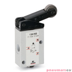 Zaw&oacute;r sterowany dźwignią z...