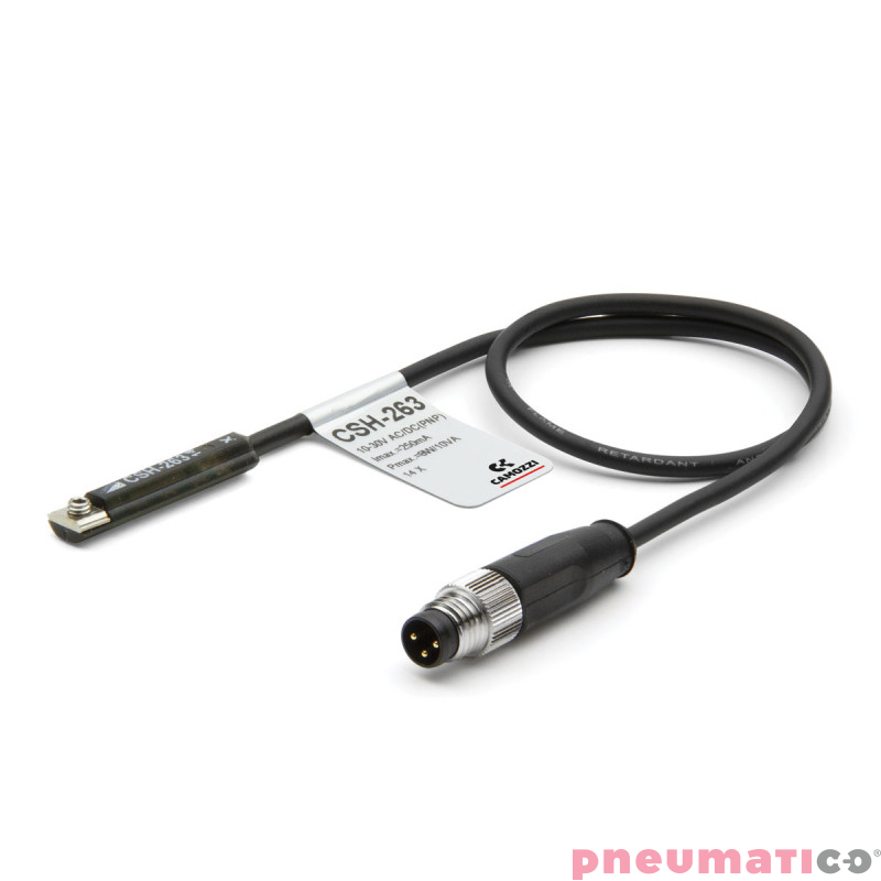 Magnetyczny czujnik zbliżeniowy kontaktronowy 2-żyłowy wtyczka M8 10-30V Camozzi CSH-253