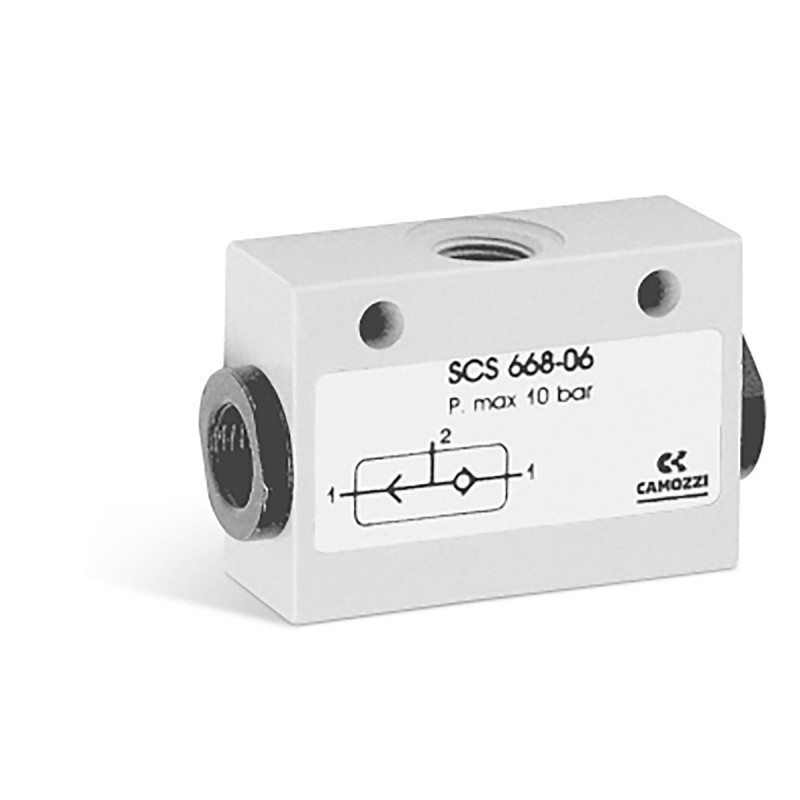 Przełącznik obiegu 800Nl/min Camozzi SCS-668-06