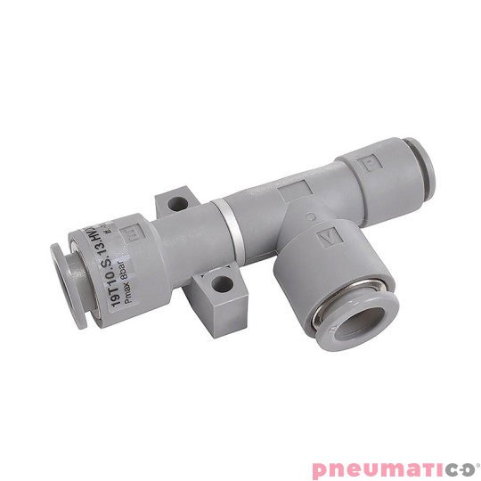 Jednostopniowy generator podciśnienia (eżektor) T06 PNEUMAX 19T06.S.07.HV.ZZ Jednostopniowy generator podciśnienia (eżektor) T06 PNEUMAX 19T06.S.07.HV.ZZ