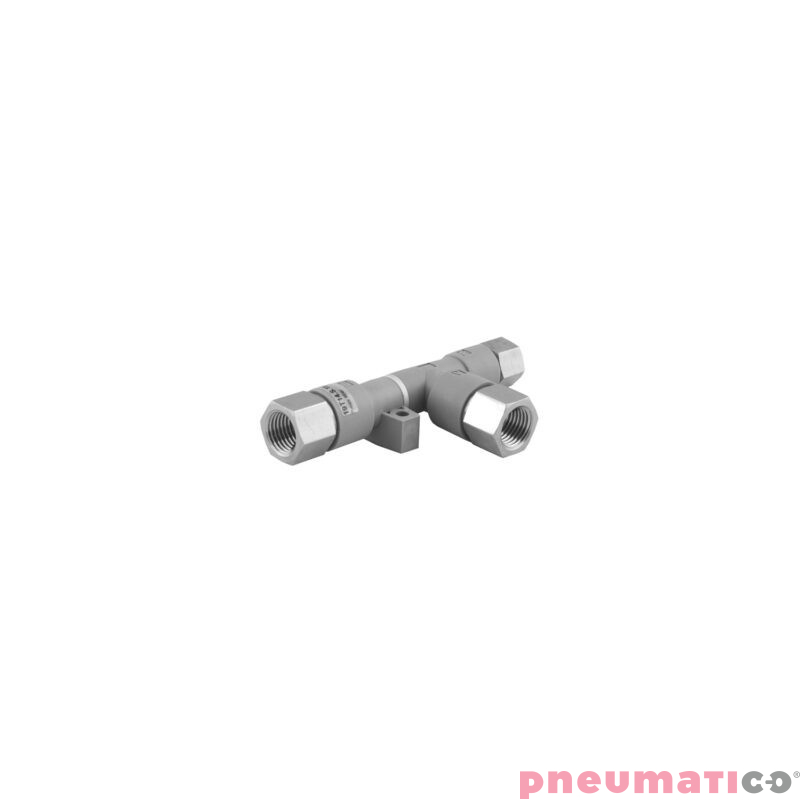 Jednostopniowy generator podciśnienia (eżektor) T14 PNEUMAX 19T14.S.15.HV.UU Jednostopniowy generator podciśnienia (eżektor) T14 PNEUMAX 19T14.S.15.HV.UU