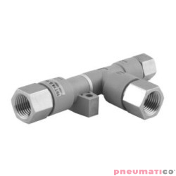 Jednostopniowy generator podciśnienia (eżektor) T14 PNEUMAX 19T14.S.15.HV.UU