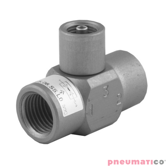 Jednostopniowy generator podciśnienia (eżektor) G1/4" PNEUMAX 19M14.S.08.SS.L0 Jednostopniowy generator podciśnienia (eżektor) G1/4" PNEUMAX 19M14.S.08.SS.L0