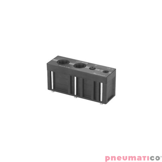 Wielostopniowy generator podciśnienia (eżektor) o dużym przepływie G1" PNEUMAX 19TG1.M.58.HF.PP Wielostopniowy generator podciśnienia (eżektor) o dużym przepływie G1" PNEUMAX 19TG1.M.58.HF.PP