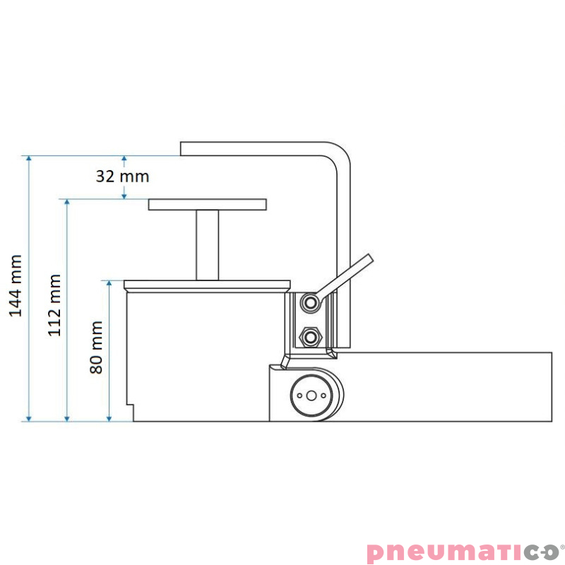 Rozpierak do naprawy palet USA Cengar PS80