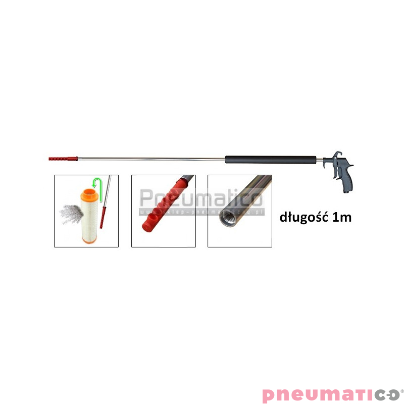 Pistolet do przedmuchu i czyszczenia filtrów PROFI100 100cm Pistolet do przedmuchu i czyszczenia filtrów PROFI100 100cm
