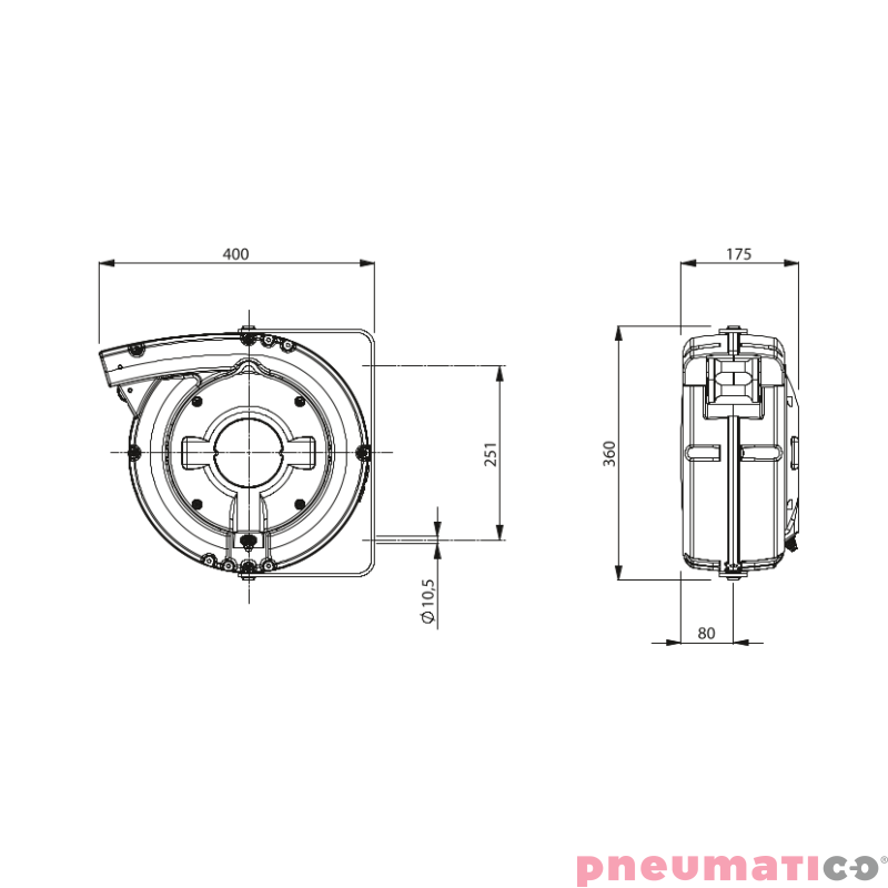 Zwijadło do ładowania akumulatora 2x9mm&sup2; 30A ZECA 6216 9m