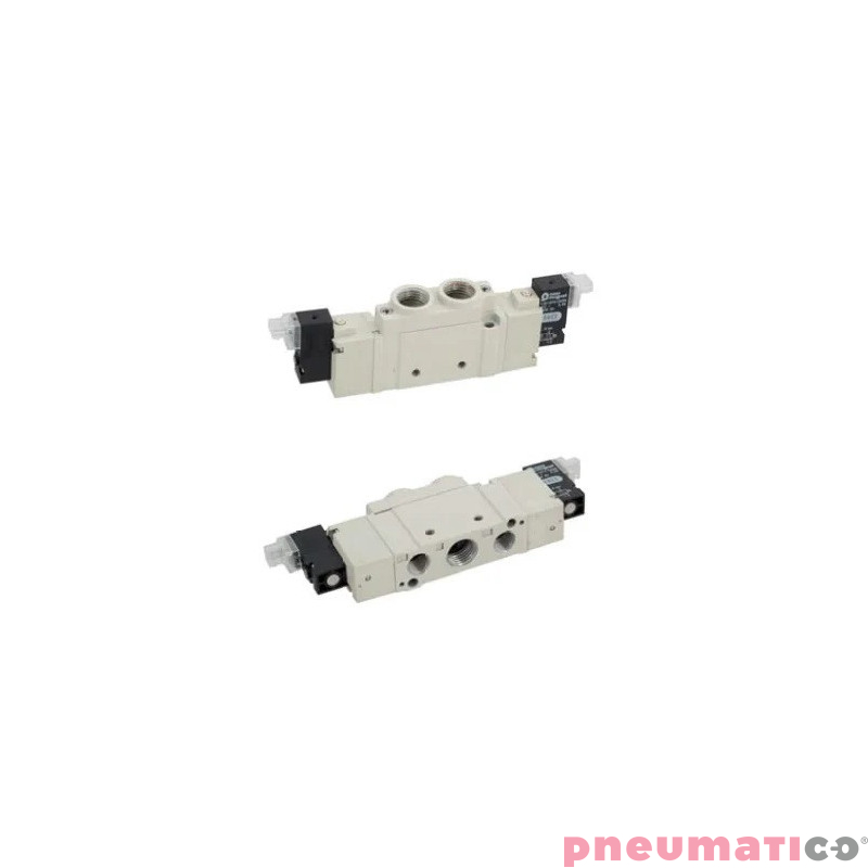 ELEKTROZAW&Oacute;R 5/3 G 1/4'' CENTR. ODCIĘTY TEKMA DFY-C-02-DC24V