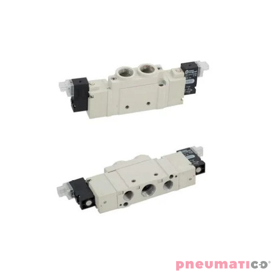 ELEKTROZAW&Oacute;R 5/3 G 1/4'' CENTR. ODCIĘTY TEKMA DFY-C-02-DC24V