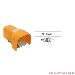 Zaw&oacute;r nożny w obudowie 5/2 1/4" TEKMA TG-25-J-08G