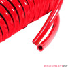 Wąż spiralny RQS PU 8x5mm 9m prosta końcówka TBC080509R czerwony Wąż spiralny RQS PU 8x5mm 9m prosta końcówka TBC080509R czerwony