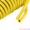 Wąż spiralny RQS PU 12x8mm 9m prosta końcówka TBC120809Y żółty Wąż spiralny RQS PU 12x8mm 9m prosta końcówka TBC120809Y żółty